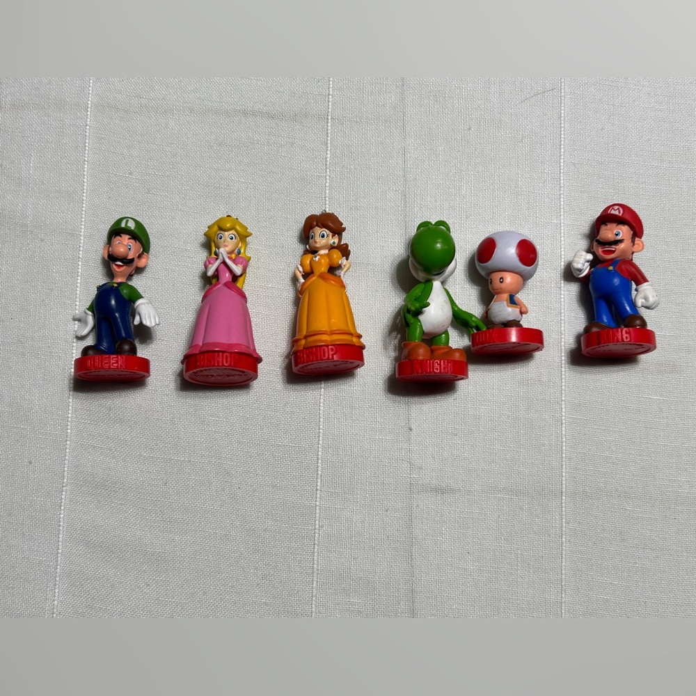 Super Mario Character Chess Pieces